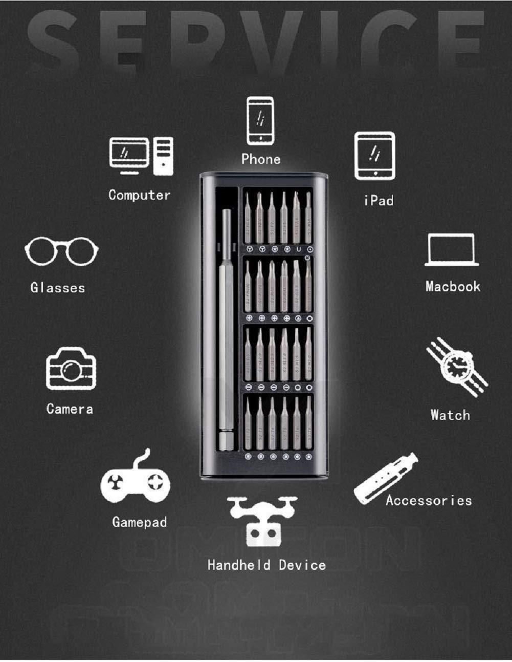 24-Piece Precision Screwdriver Set – Multifunctional Repair Tool Kit for Electronics & Gadgets by Spectroum